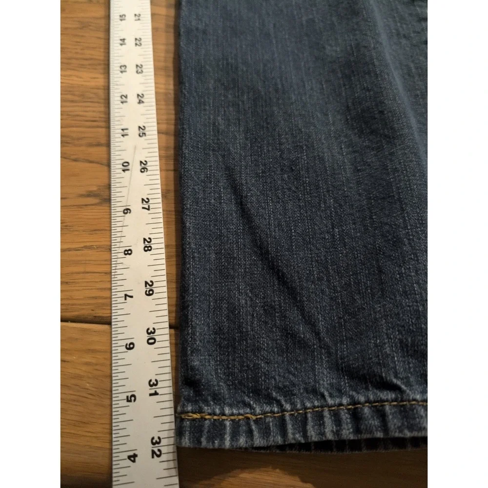 Levi's 569 Loose Straight Fit Mens Blue Jeans Sz 36 x 34 100% Cotton GUC
